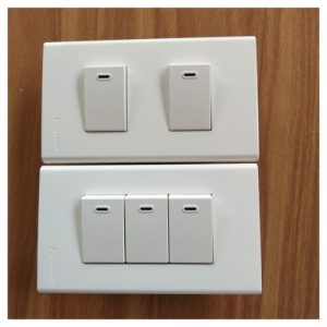 Công Tắc Panasonic Dòng Wide Trắng