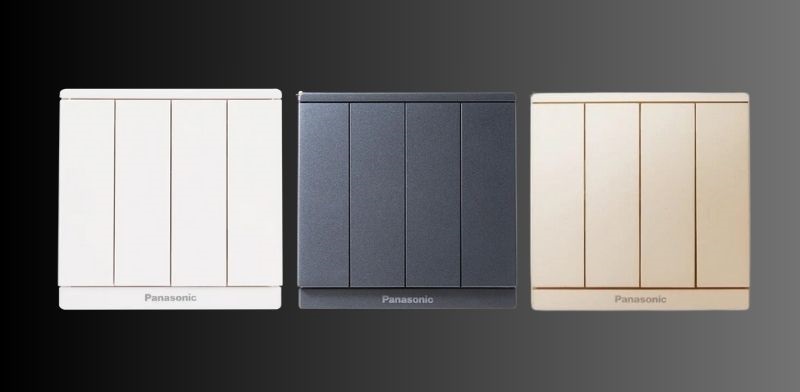 Công Tắc Vuông Panasonic Dòng Moderva