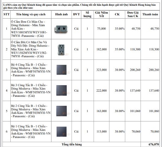 Dòng công tắc ổ cắm Moderva Xám ánh kim