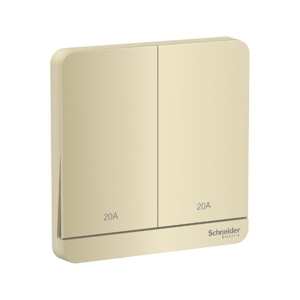 Bộ Công Tắc Đôi 2 Cực 20A Dòng AvatarOn E8332D20N WG