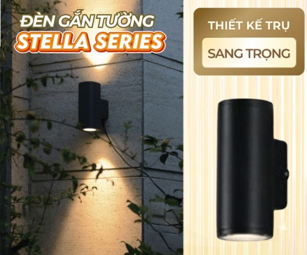 Đèn Trang Trí Tường Ngoài Trời