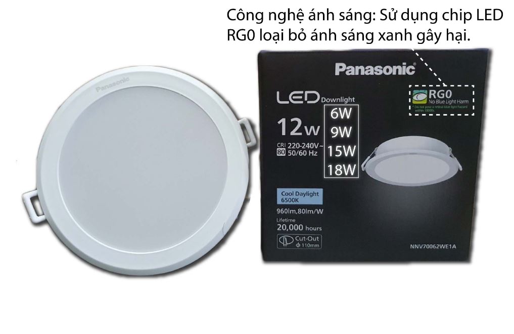 Đèn Led Âm Trần 9w