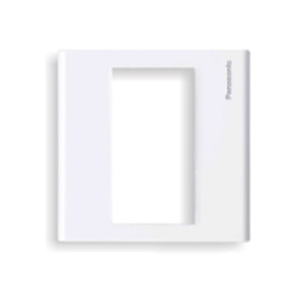 Mặt Công Tắc Vuông Panasonic Dùng 3 Thiết Bị Wide Trắng