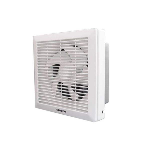 Quạt Hút Gắn Tường Nanoco 1 Chiều NWV2020 Lưu Lượng Gió 570m3