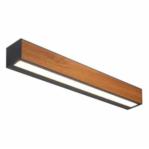 Đèn Hắt Tường Trang Trí NBL1291AWD Nanoco IP65 Màu Gỗ