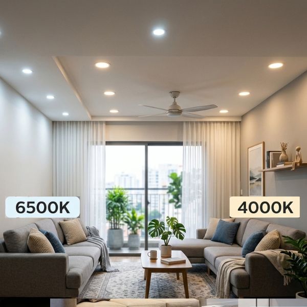 Đèn Led Âm Trần Philips Chính Hãng 10w D125 4000k.6500K
