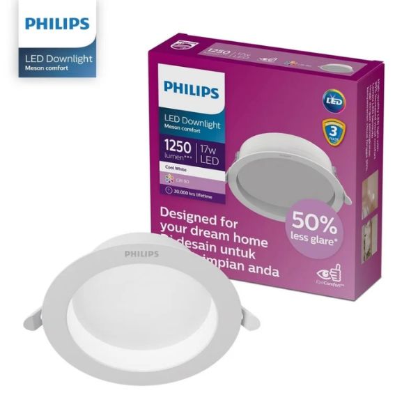 Đèn Led Philips Âm Trần Downlight Chóa Sâu Meson D125 13W