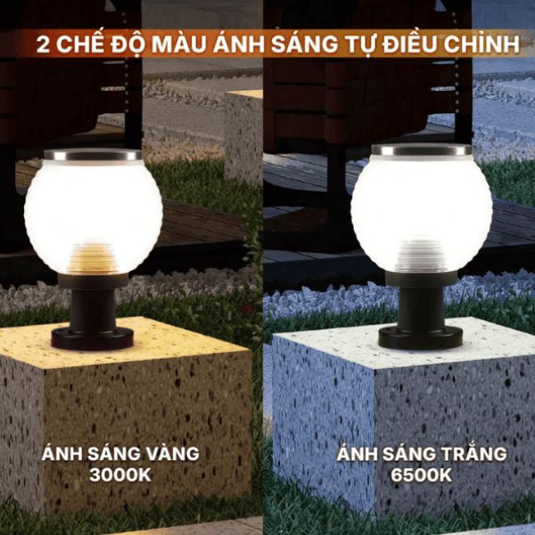 Đèn Năng Lượng Sân Vườn NTZ06200 3000K Và 6500K