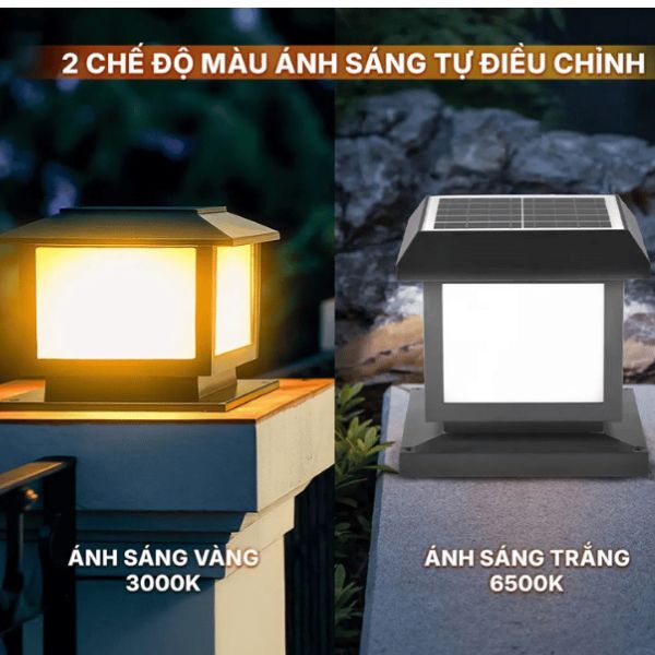Đèn Sân Vườn Năng Lượng Mặt Trời NTZ10200 3000K Và 6500K Nanoco