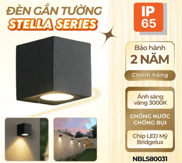 Đèn Tường Trang Trí Ngoài Trời NBLS80031 Nanoco
